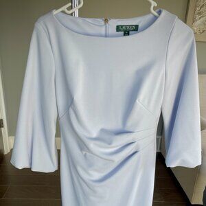 Ralph Lauren Women's 3/4 Sleeve Work Dress 2 Petite